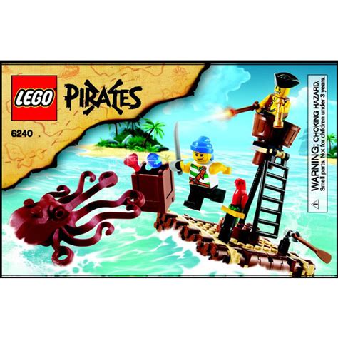 LEGO Kraken Attackin' Set 6240 Instructions | Brick Owl - LEGO Marketplace