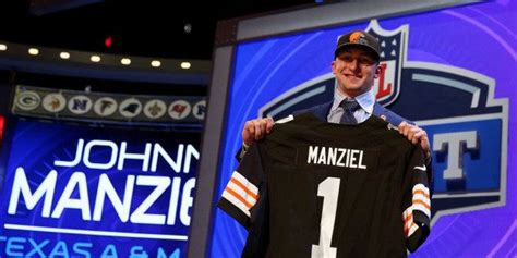 Johnny Manziel's NFL Draft Wait Ended By Browns With 22nd Pick ...