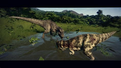 Tyrannosaur VS Ceratosaurus from Jurassic World Evolution : r/JurassicPark