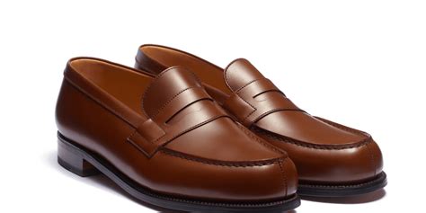 Mocassin 180 homme en cuir lisse bleu – J.M. Weston