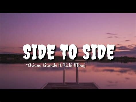 Ariana grande - side to side ||lyrics - YouTube Music