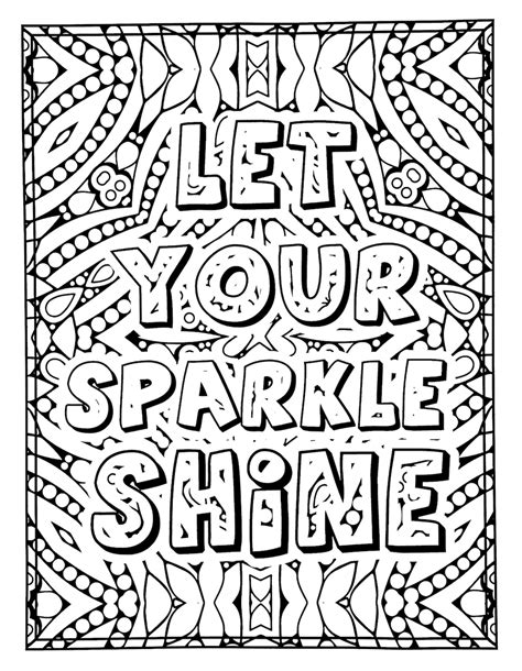 Positive Affirmations Printable Coloring Pages Digital | Etsy