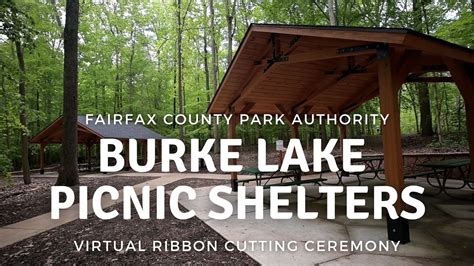 Burke Lake Park Celebration Shelters Virtual Ribbon Cutting Ceremony - 6/26/21 - YouTube