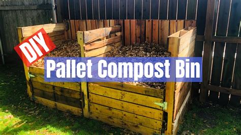 Compost Bin Plans Using Pallets