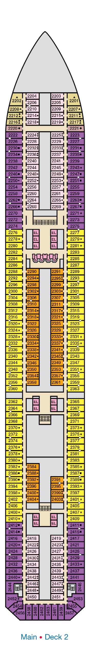 Carnival Radiance Deck Plans | CruiseInd