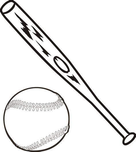 Baseball bat softball bats crossed clipart 2 – Clipartix