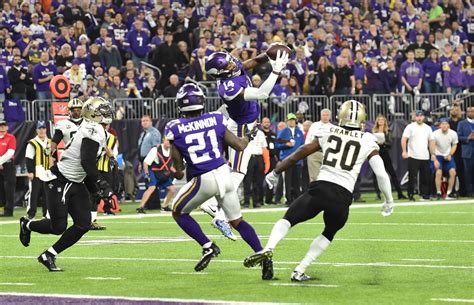 Photos: Vikings beat Saints in final seconds with miracle touchdown ...