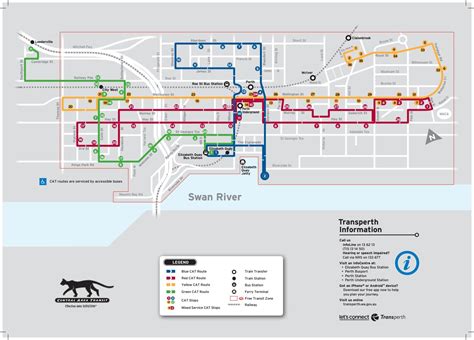 Free Cat bus service Perth map by AusWaThai - Issuu