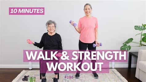 10 Minute Walking Workout and Strength Training for Seniors — yes2next