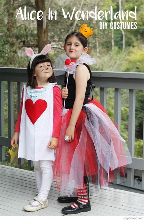 Alice In Wonderland Character Costume Diy