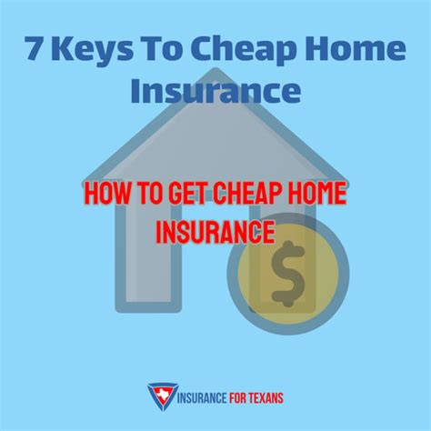 How To Get Cheap Home Insurance