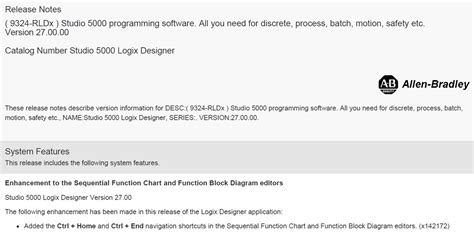 Studio 5000 Logix Designer Version 27 Released | The Automation Blog