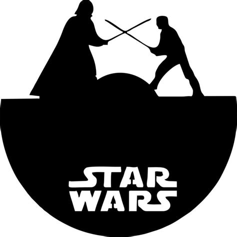 Star Wars Decal | Star wars stencil, Star wars decal, Star wars silhouette