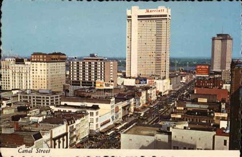 Canal Street New Orleans, LA Postcard