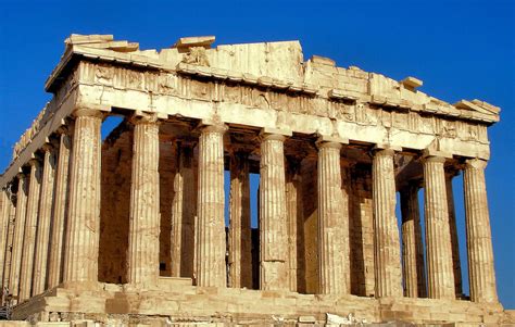 The Parthenon Temple on the Athenian Acropolis in Athens, Greece ...