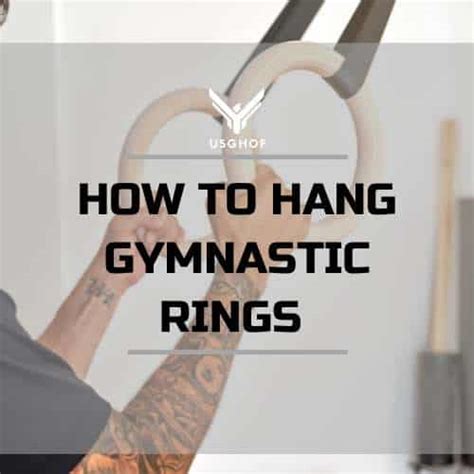 Gymnastic Rings At Home - Full Installation Guide