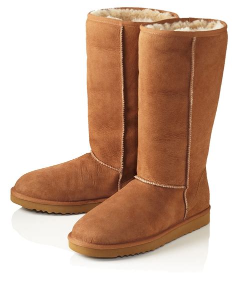 UGG Chestnut Classic Tall Sheepskin Boots in Brown - Lyst