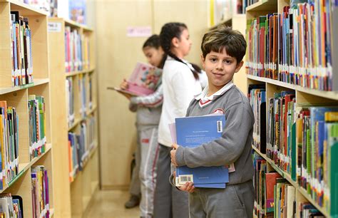 School Library - Canadian Bilingual School