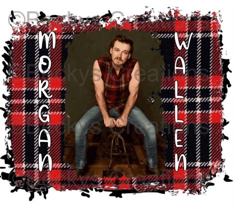 Morgan Wallen png sublimation digital design | Etsy