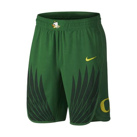 Nike Synthetic College Authentic (oregon) Men's Basketball Shorts in ...