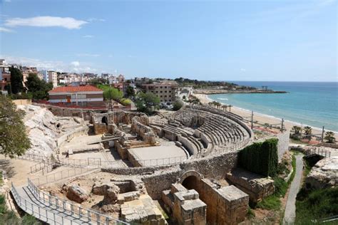 Roman Ruins in Tarragona, Spain Stock Image - Image of landmark, spain ...