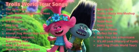 20 Trolls World Tour Songs and Lyrics | Featured Animation