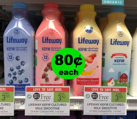 Drink Up ? 80¢ Lifeway Kefir Smoothies At Publix (Save 77% Off)! (6/27 ...