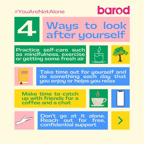 4 ways to look after yourself - Barod