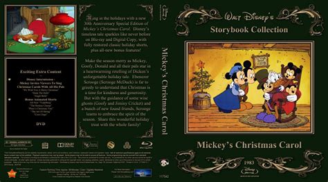 Mickey's Christmas Carol - Movie Blu-Ray Custom Covers - Mickey s Christmas RW Combo :: DVD Covers