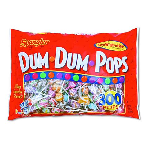 Dum Dums Lollipops Bag 300Ct