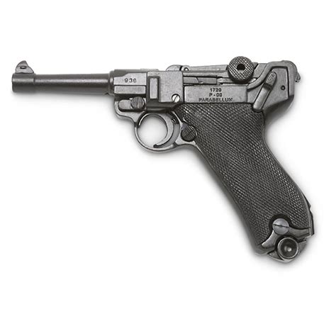 Luger P - 08 Pistol Replica - 234165, Replica Firearms at Sportsman's Guide