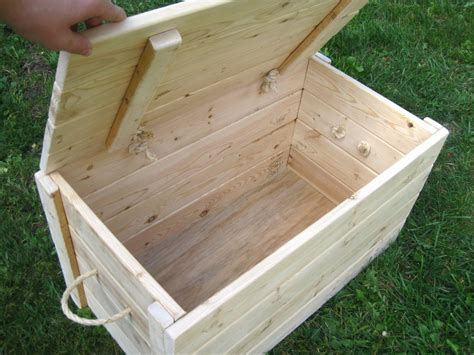 Woodwork How To Build A Wooden Trunk PDF Plans