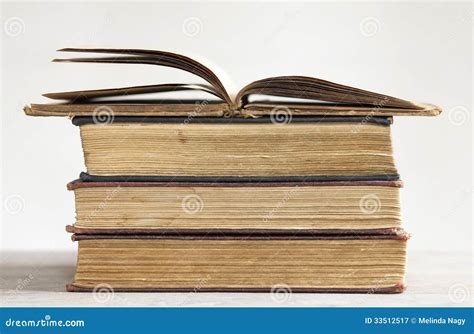 Pile of old books stock image. Image of dictionary, library - 33512517