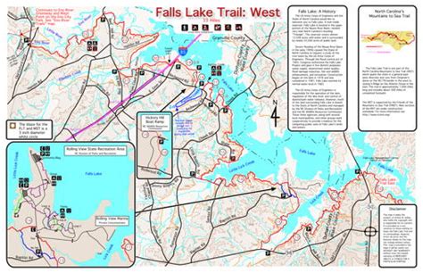 Falls Lake Trail Map - Atlanta Georgia Map