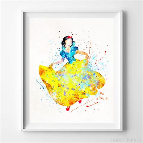 Snow White Art Snow White Poster Snow White Print Disney - Etsy