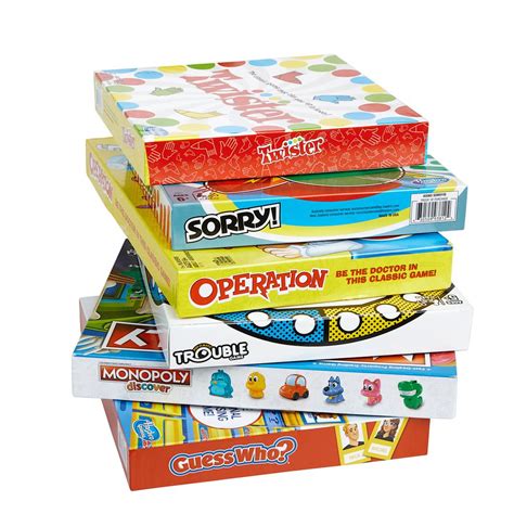 Board Games for 4 Years and Up - Set of 6