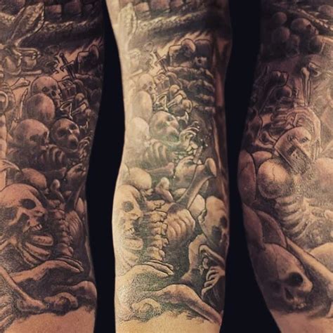 Details more than 73 graveyard sleeve tattoos super hot - in.cdgdbentre