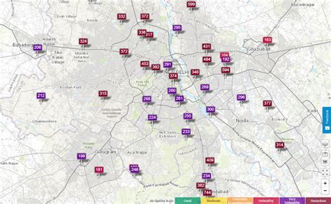 Real-time Air Quality Index for New Delhi, India : r/MapPorn