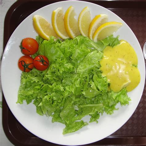 Lettuce Salad with Honey Mustard Dressing | Jazee's Microblog