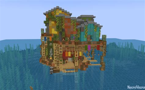 fisherman house : r/Minecraftbuilds