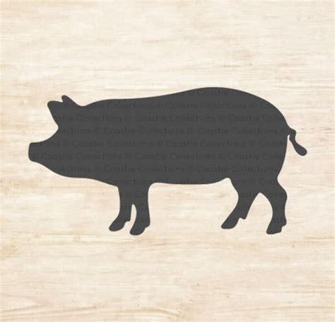 Pig Stencil