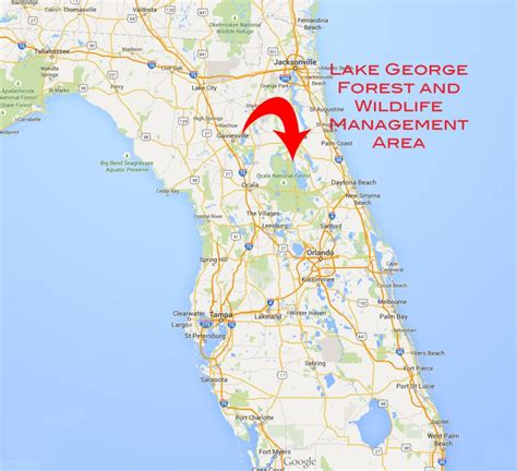 Lake George Florida Map | Woestenhoeve - Lake George Florida Map - Printable Maps