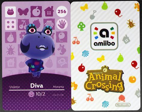 Diva #256 Animal Crossing Amiibo Card – Villager Cards