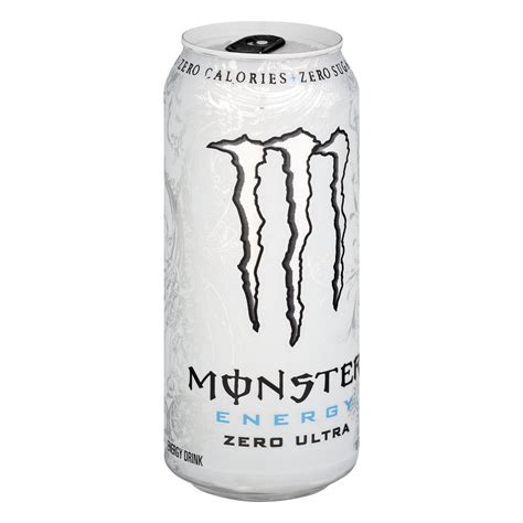 White Monster Energy Zero Ultra Soda Can Diversion Safe Stash Can ...