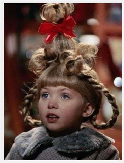 Cindy Lou Who pelo para el día del Dr. Suess | Cindy lou who hair, Whoville hair, Hair styles