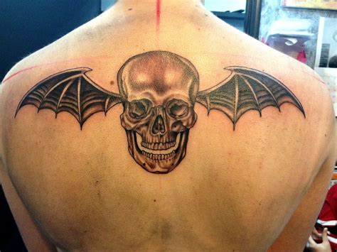 Avenged Sevenfold Back tattoo by AirEelle on DeviantArt