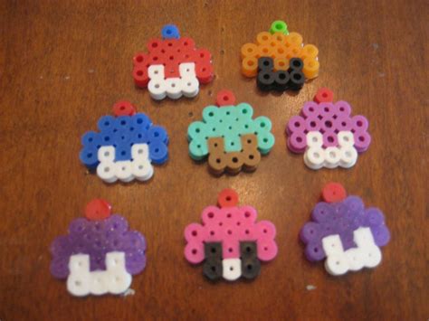 perler bead mini cupcake by perlerbead99 on DeviantArt