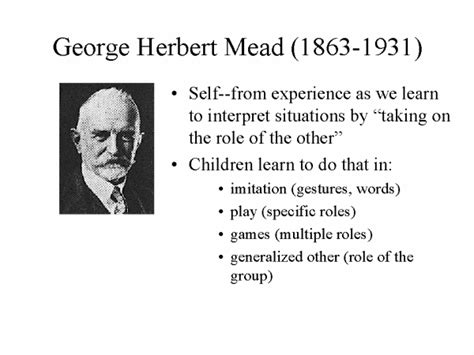 George Herbert Mead Quotes. QuotesGram