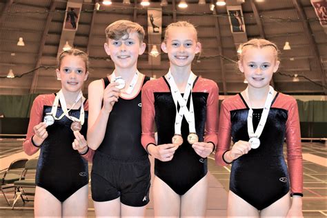 Gymnastics medals - E&L Advertiser