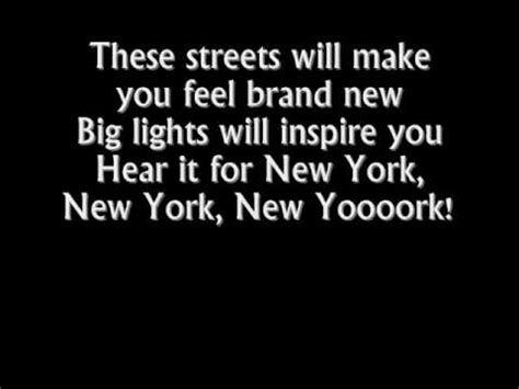 Alicia Keys - New York (Empire state of mind part 2) lyrics - YouTube